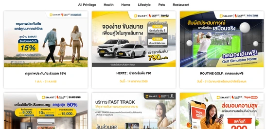 Smart Service campaign and brand imagery