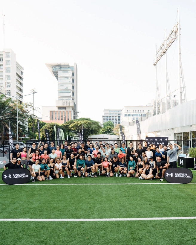 Under Armour Thailand campaign and brand imagery